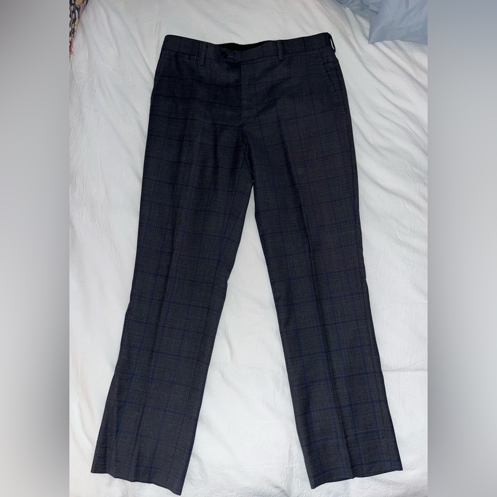 Men’s Super 150’s Wool Dress Pants – Size 34R